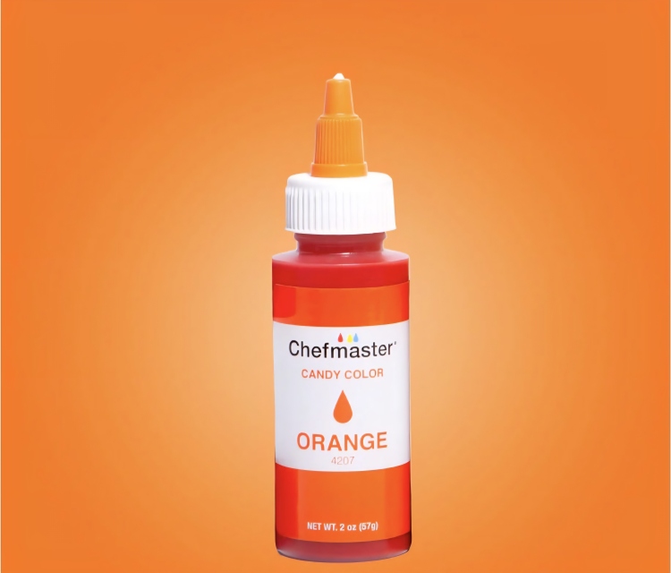 صبغه شكولاته زيتي لون برتقالي