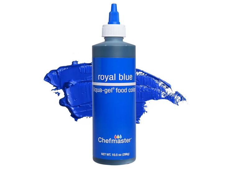 صبغة جل شف ماستر ملون طعام ازرق غامق 