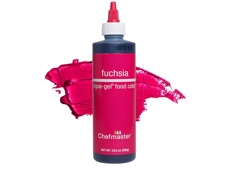 صبغه جل شيف ماستر ملون طعام لون فوشي 