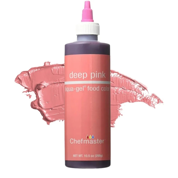 صبغه جل شيف ماستر ملون طعام لون زهري غامق 