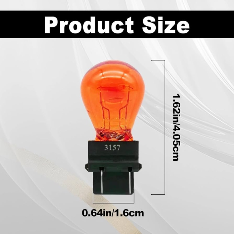 لمبة شعرتين غز ستوب او جنب امريكي برتقالي