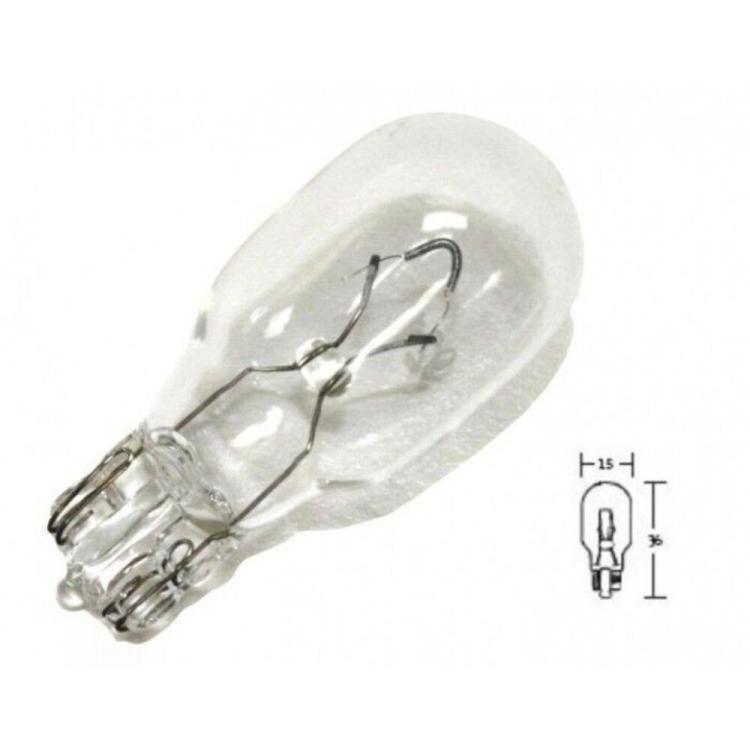 لمبة غز وسط شعرة ريفرس او جنب شفاف