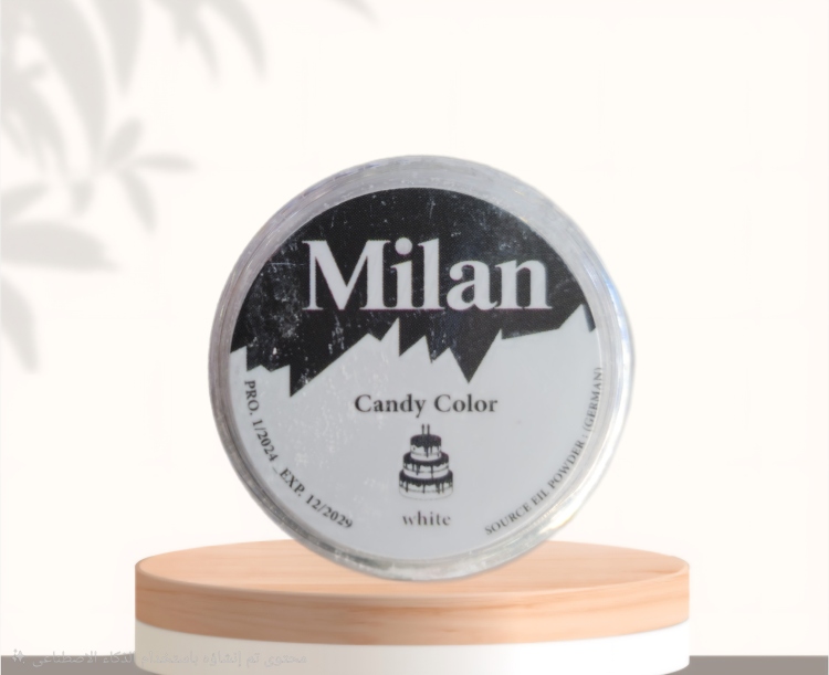 صبغه شكولاته بودره ميلان لون ابيض 