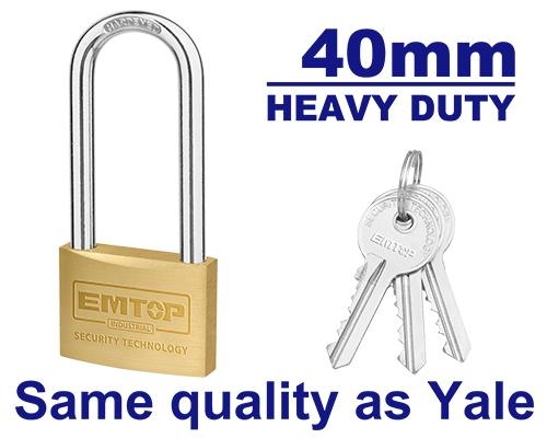 قفل نحاس حلقه طويله EPDKB4021L     40  MM    