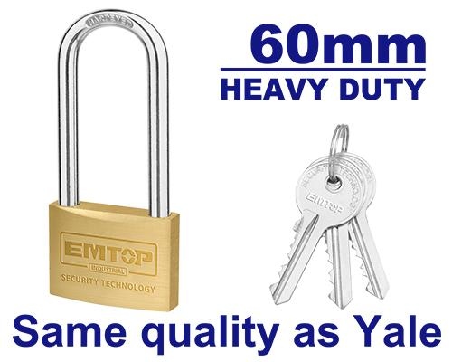 قفل نحاس حلقه طويلهEPDKB6021L       60  MM    