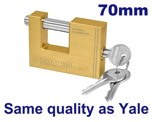 قفل امان نحاس مربعEPDKH7001     70  MM  