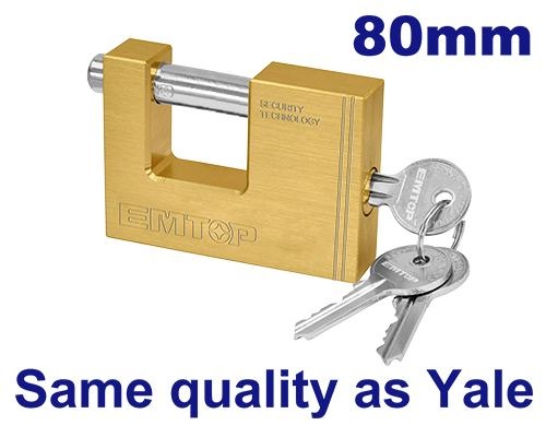 قفل امان نحاس مربع EPDKH8001     80  MM  