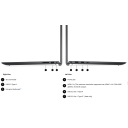 DELL PRO 15 ESSENTIAL PV15255 LAPTOP, AMD RYZEN 5 7520U, 8GB LPDDR5, 512G PCIE NVME SSD, 15.6" FHD 120HZ WVA, AMD RADEON 610M GRAPHICS - BLACK