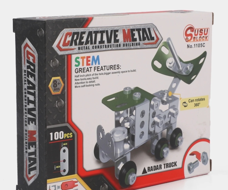 تركيب أشكال معدنية