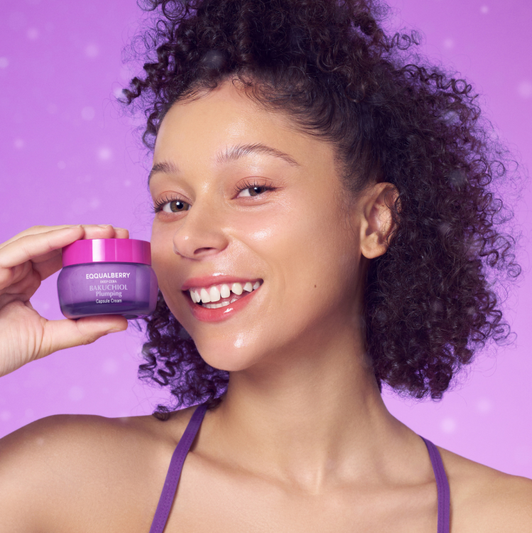 EQQUALBERRY - Bakuchiol Plumping Capsule Cream 50ml