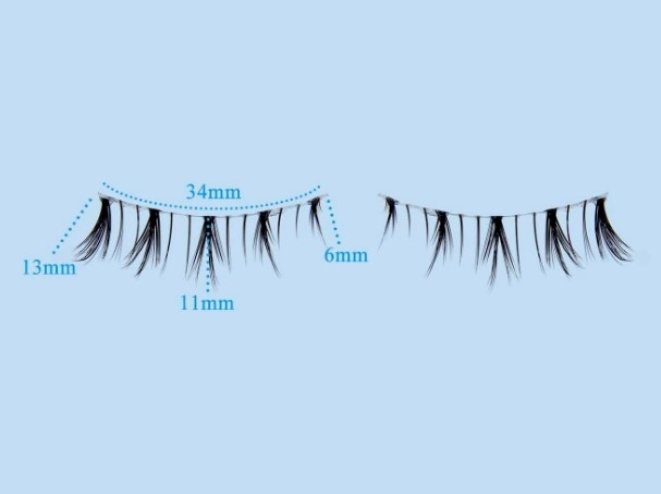 10 pairs of false eyelashes رموش صناعية 10 أزواج