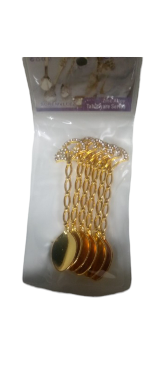 ملاعق قرفة ذهبي /فضي