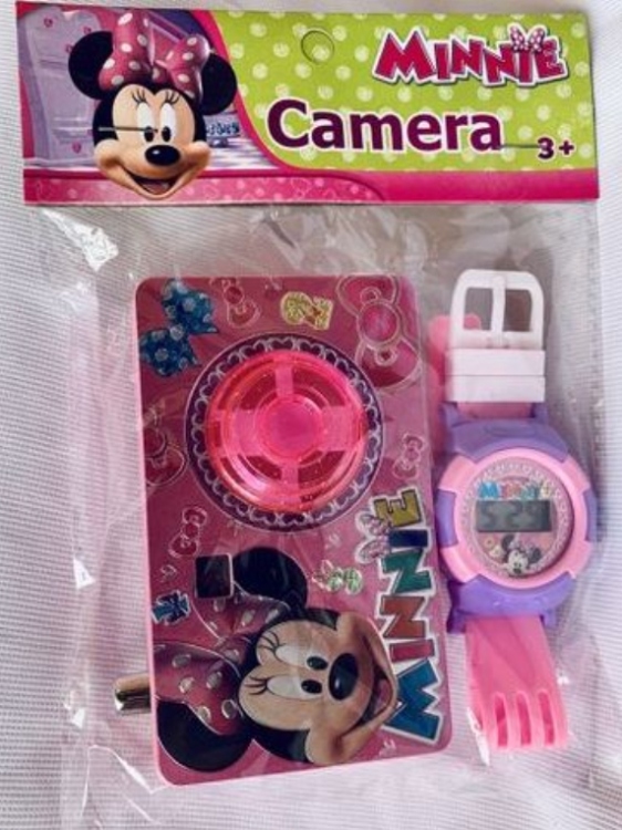 لعبة كاميرا مع ساعة 