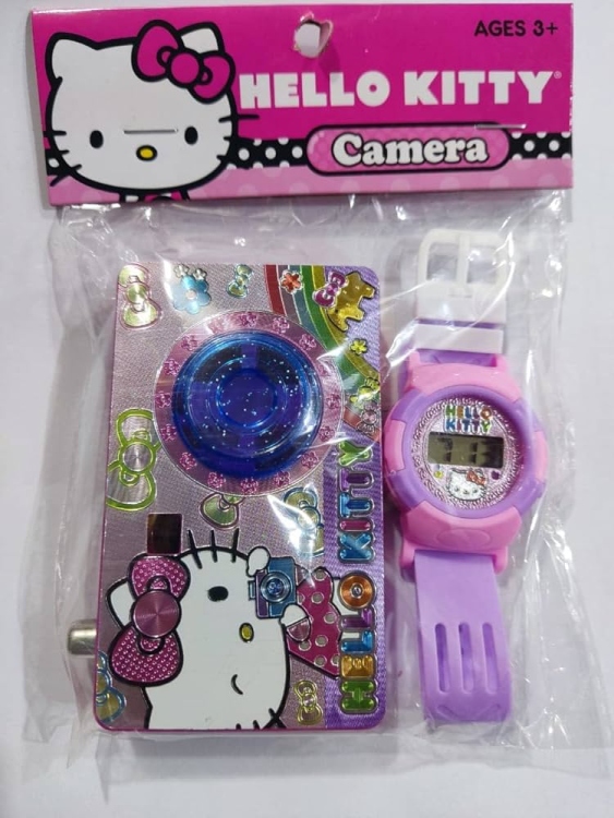 لعبة كاميرا مع ساعة 