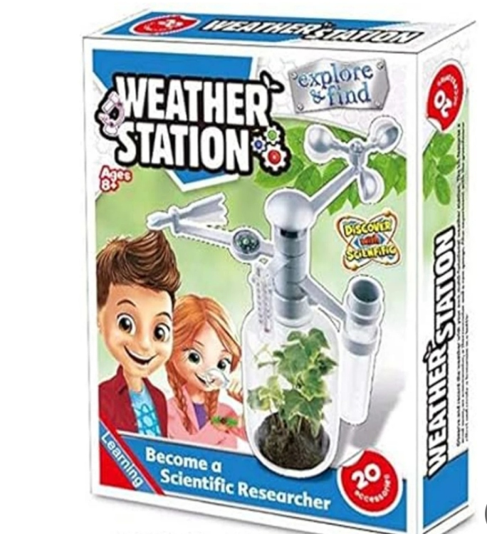 استكشاف محطة الطقس 