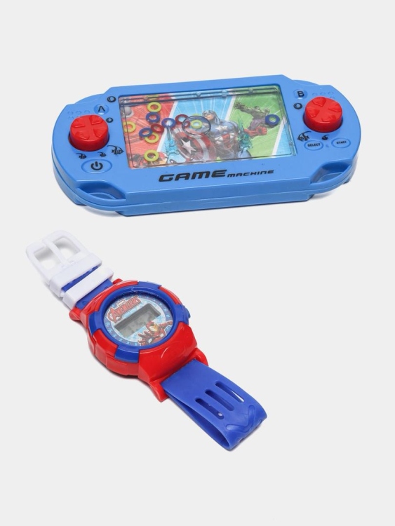 لعبة الحلقات مع ساعة