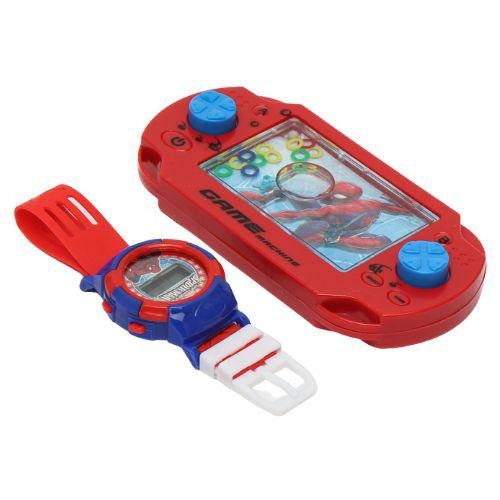 لعبة الحلقات مع ساعة