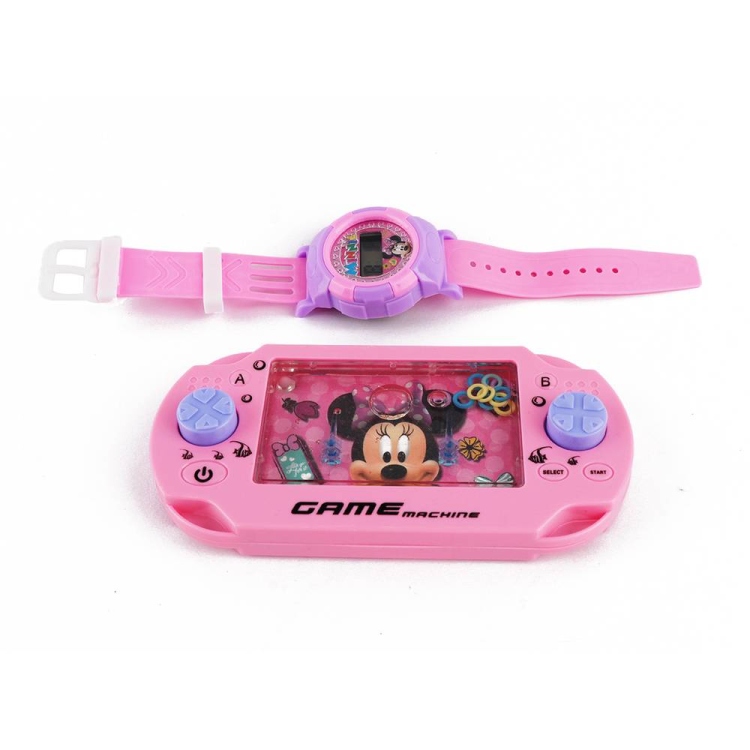 لعبة الحلقات مع ساعة