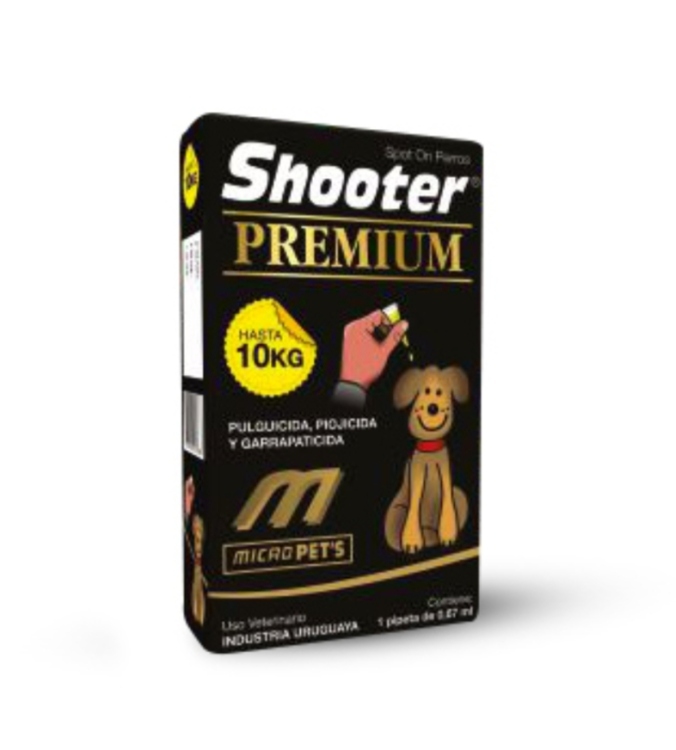 قطرات Shooter Premium Spot  للكلاب ضد البراغيث والقمل. 