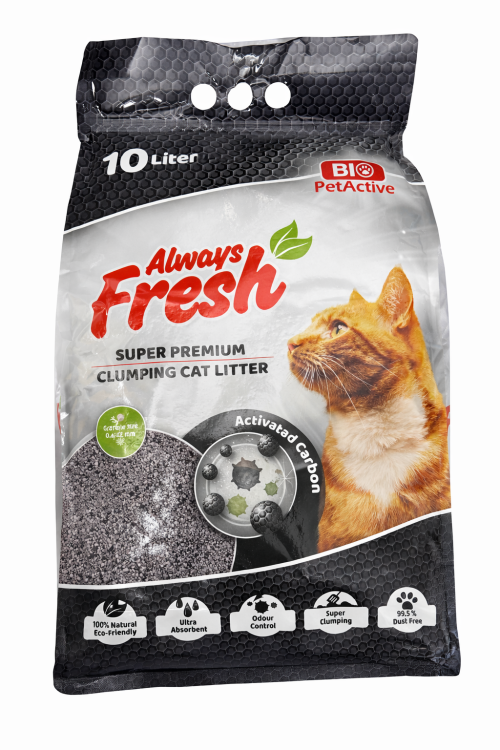 أولويز فريش رمل قطط بالكربون 