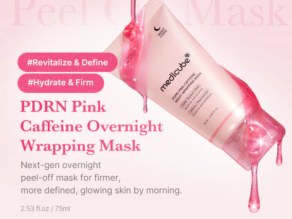 Medicube PDRN Pink Caffeine Night Wrapping Mask /75ml