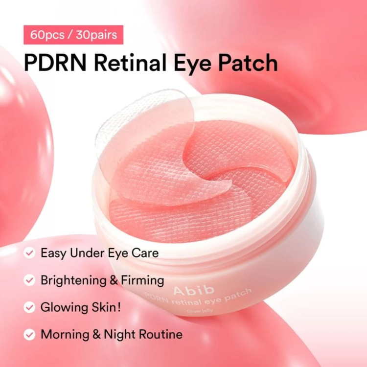 Abib PDRN Retinal Eye Patch Glow Jelly / 60pcs