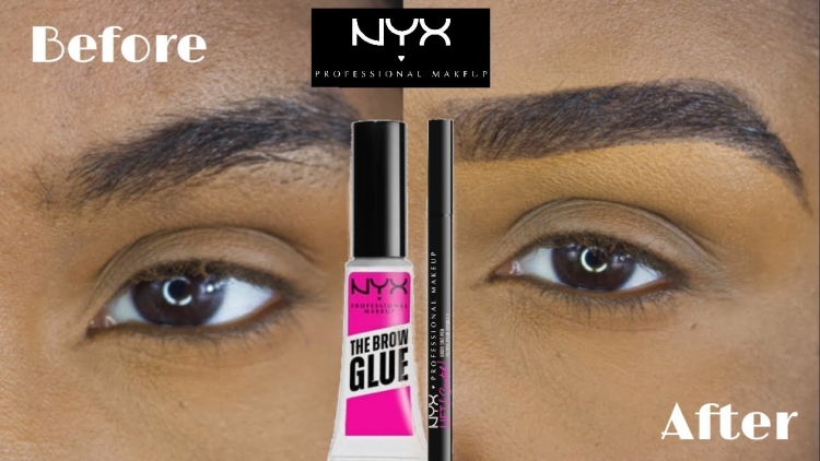 Nyx eyebrows lamination glue مسكارة رفع الحواجب الشفافه