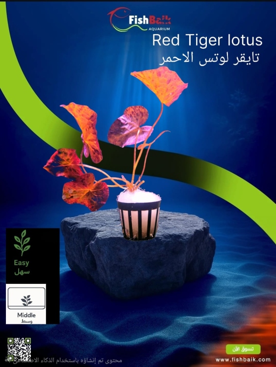 لوتس النمر الأحمر