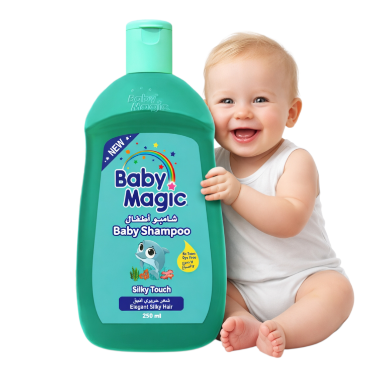 شامبو بيبي ماجيك لشعر حريري وانيق بحجم 250مل 
