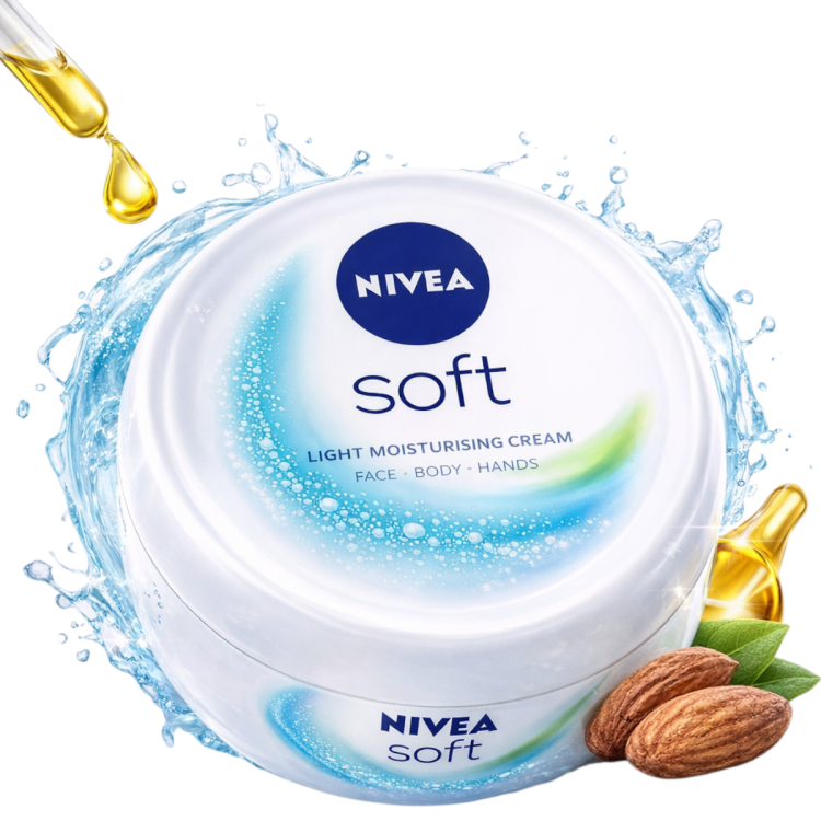 كريم نيفيا سوفت لترطيب اليدين حجم 100 مل