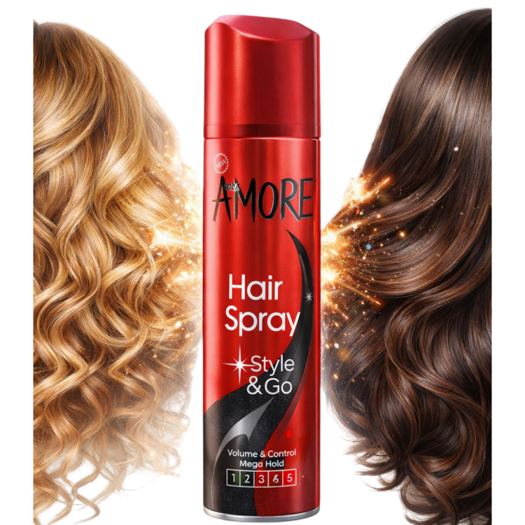 سبراي تثبيت الشعر امور 