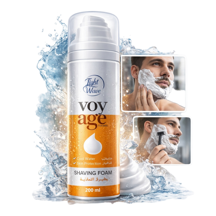رغوة الحلاقة للرجال بعطر الكول وتر بحجم 200 مل 
