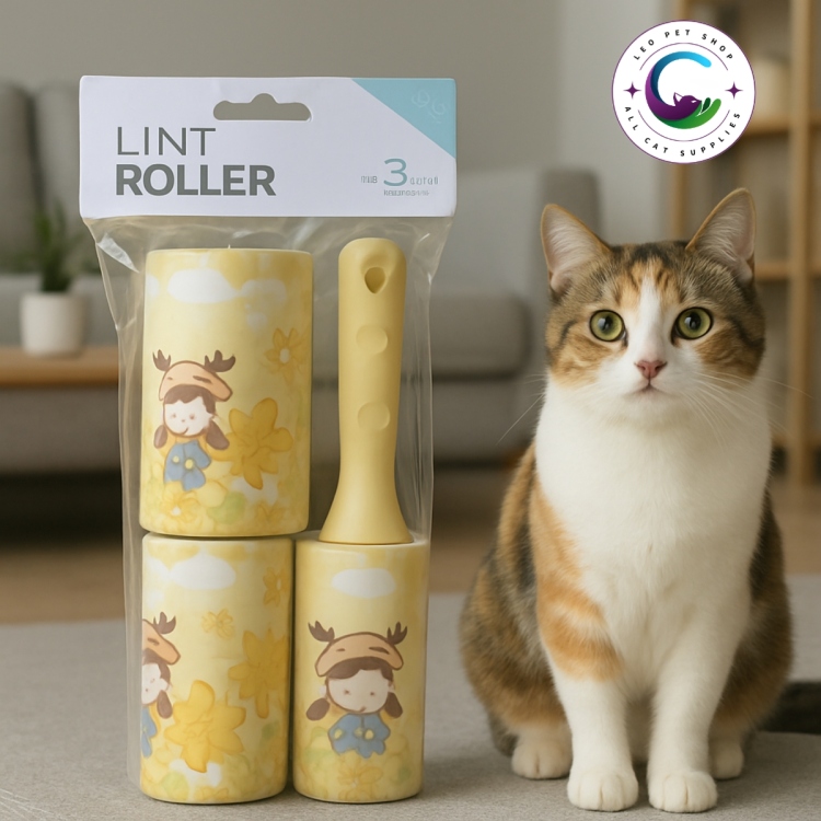 رول لاصق لتنظيف الملابس 3*60 ورقة