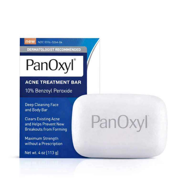 بانوكسيل صابونة لحبّ الشباب 10٪ من البروكسايد بحجم 113 غم