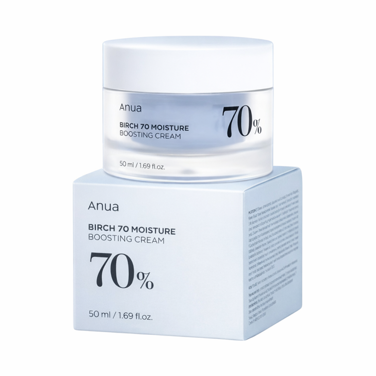 كريم ترطيب وتعزيز الرطوبة من البتولا بنسبة 70%  حجم 50 مل.