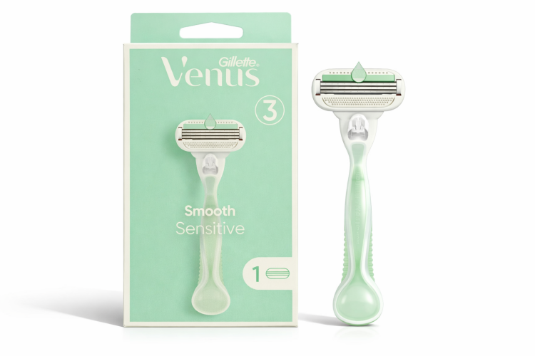 ماكينة جليت سموث سنستف ثلاث شفرات برأس واحد 