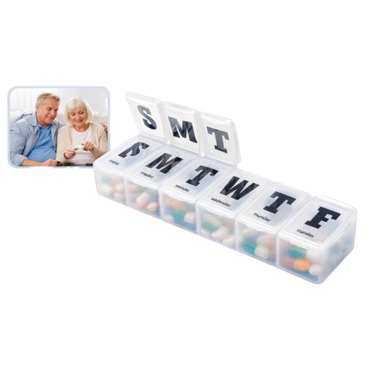 حافظة أدوية اسبوعية  سبع ايام نوع ممتاز 