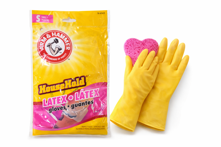 قفازات اللاتكس المنزلية  من ارم اند همر 