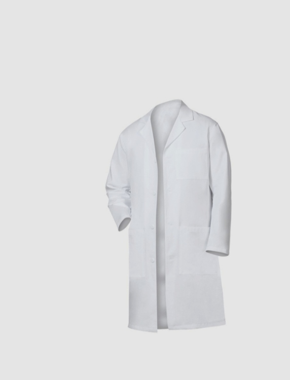 لاب كوت  أبيض