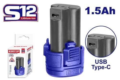 بطاريه  EBPK12153      12 V Type-C     