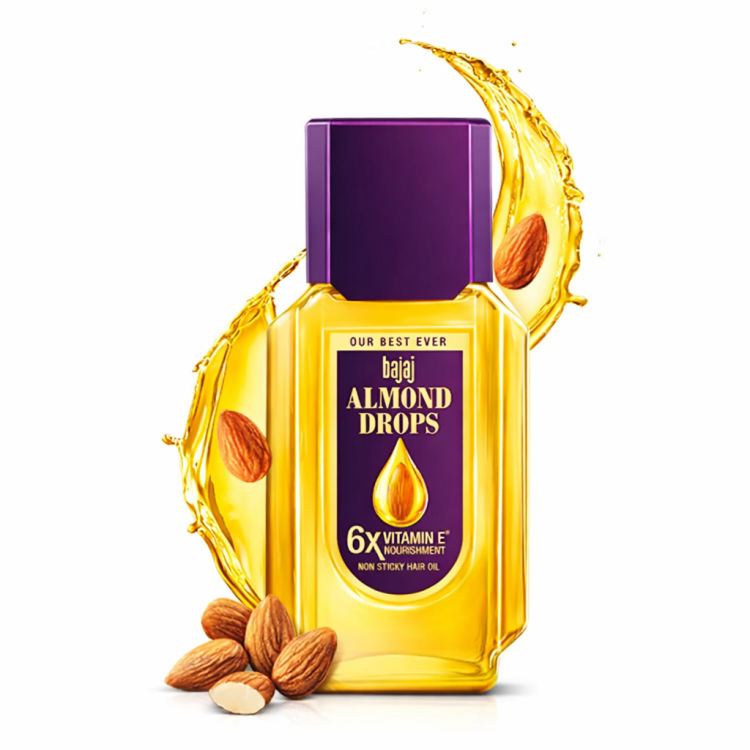 زيت الشعر بجاج بقطرات اللوز بحجم 200مل 