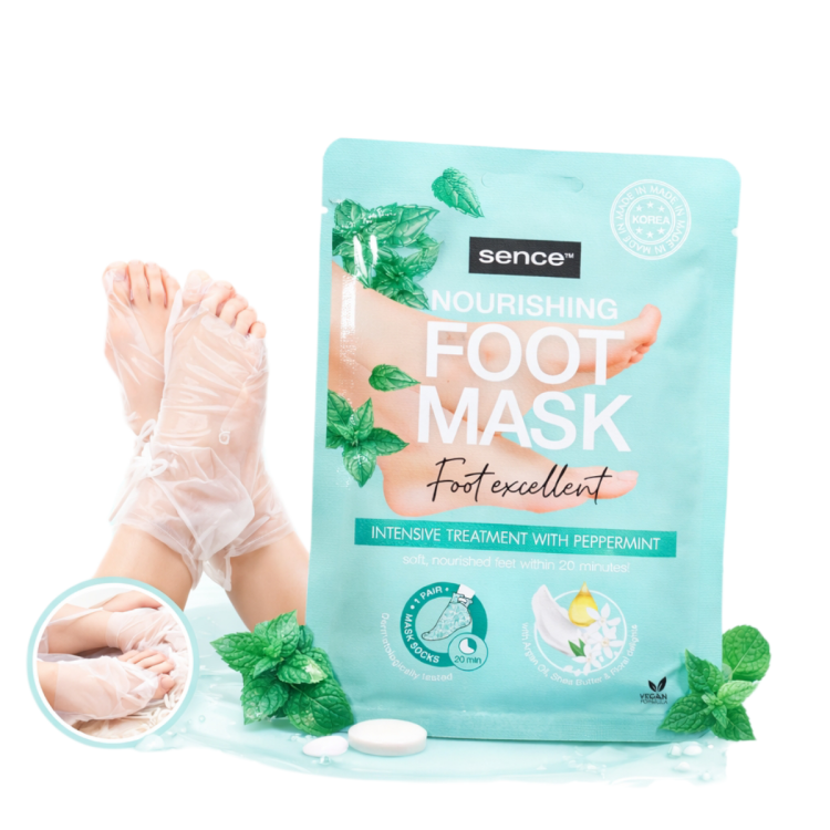 ماسك مغذّي ومُرطّب للقدمين الكوري من سينس 