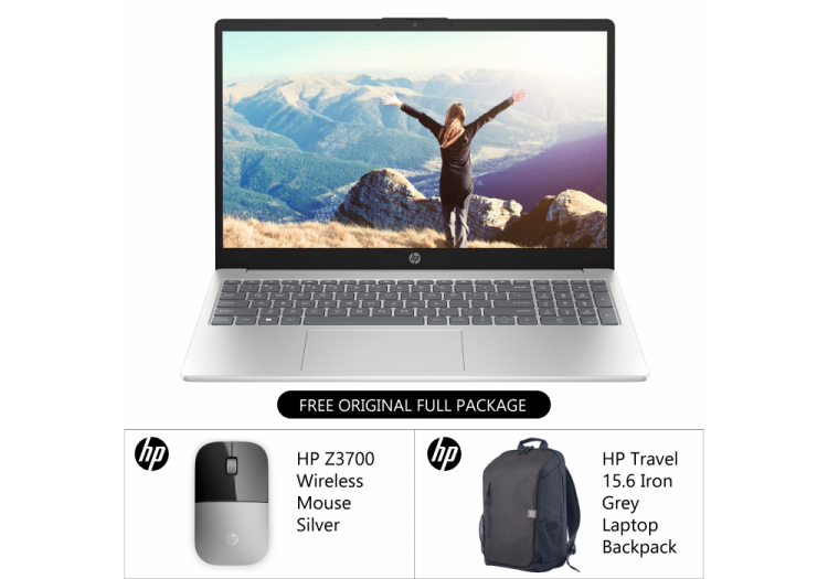 HP 15-FD0267NE 13TH CORE  I7-1355U - 8GB RAM - 512GB SSD -INTEL® IRIS -15.6" FHD IPS