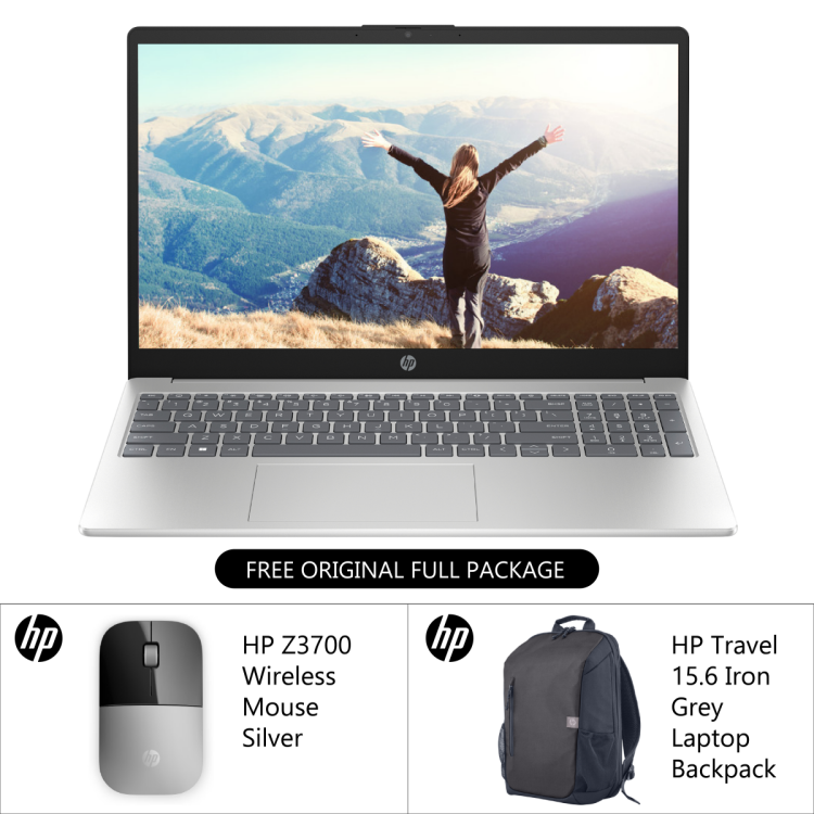 HP 15-FD0267NE 13TH CORE  I7-1355U - 8GB RAM - 512GB SSD -INTEL® IRIS -15.6" FHD IPS