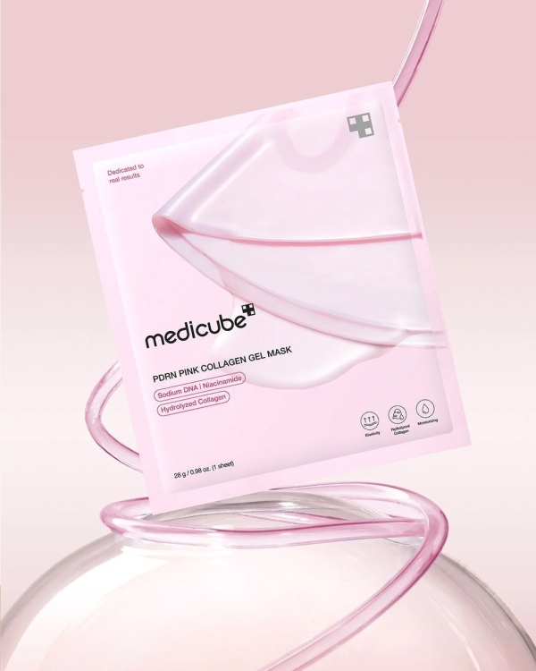 Medicube PDRN pink collagen gel mask