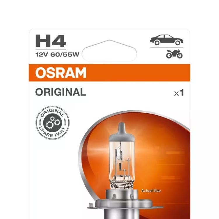 لمبة اصفر OSRAM H4
