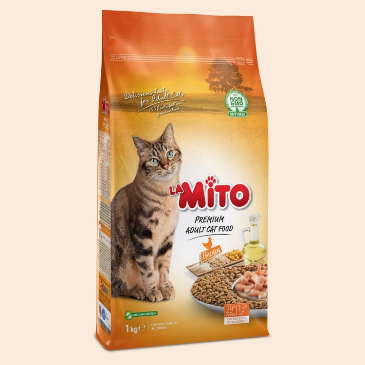 شوال ميتو طعام قطط - دجاج