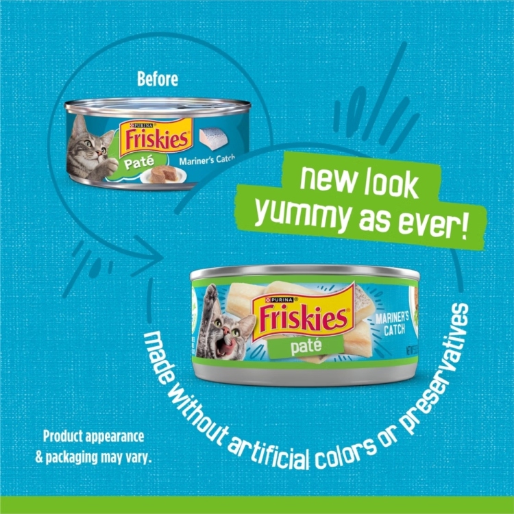 فريسكاس طعام القطط الرطب باتيه مارينر كاتش