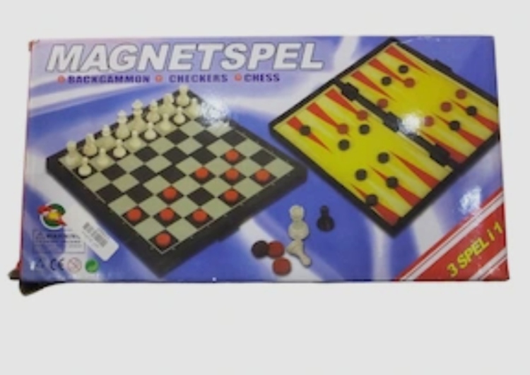 لعبة مغناطيسية ثلاث في واحد