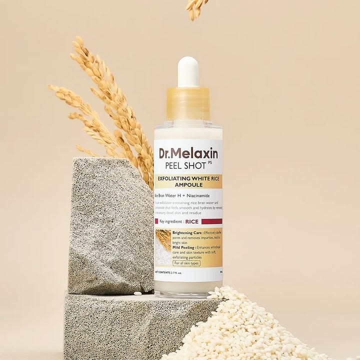 Peel Shot Exfoliant White Rice Ampoule